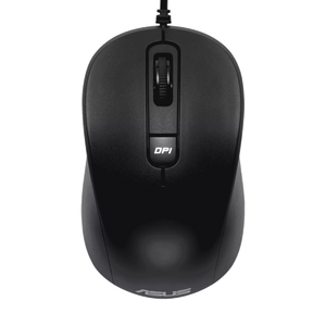 MU101C Wired Blue Ray Silent Mouse , עכבר / מקלדת חוטי !!! מבית Asus . מתאים לשימוש כ .