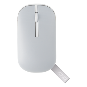 ASUS Marshmallow Mouse MD100 אפור , עכבר אלחוטי מבית Asus . מתאים לשימוש כ .