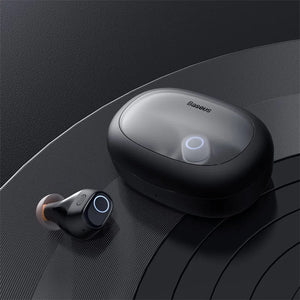 אוזניות Baseus WM03 TWS Bluetooth Black , אוזניות In-Ear מבית סמארטקום . מתאים לשימוש כ אוזניות .