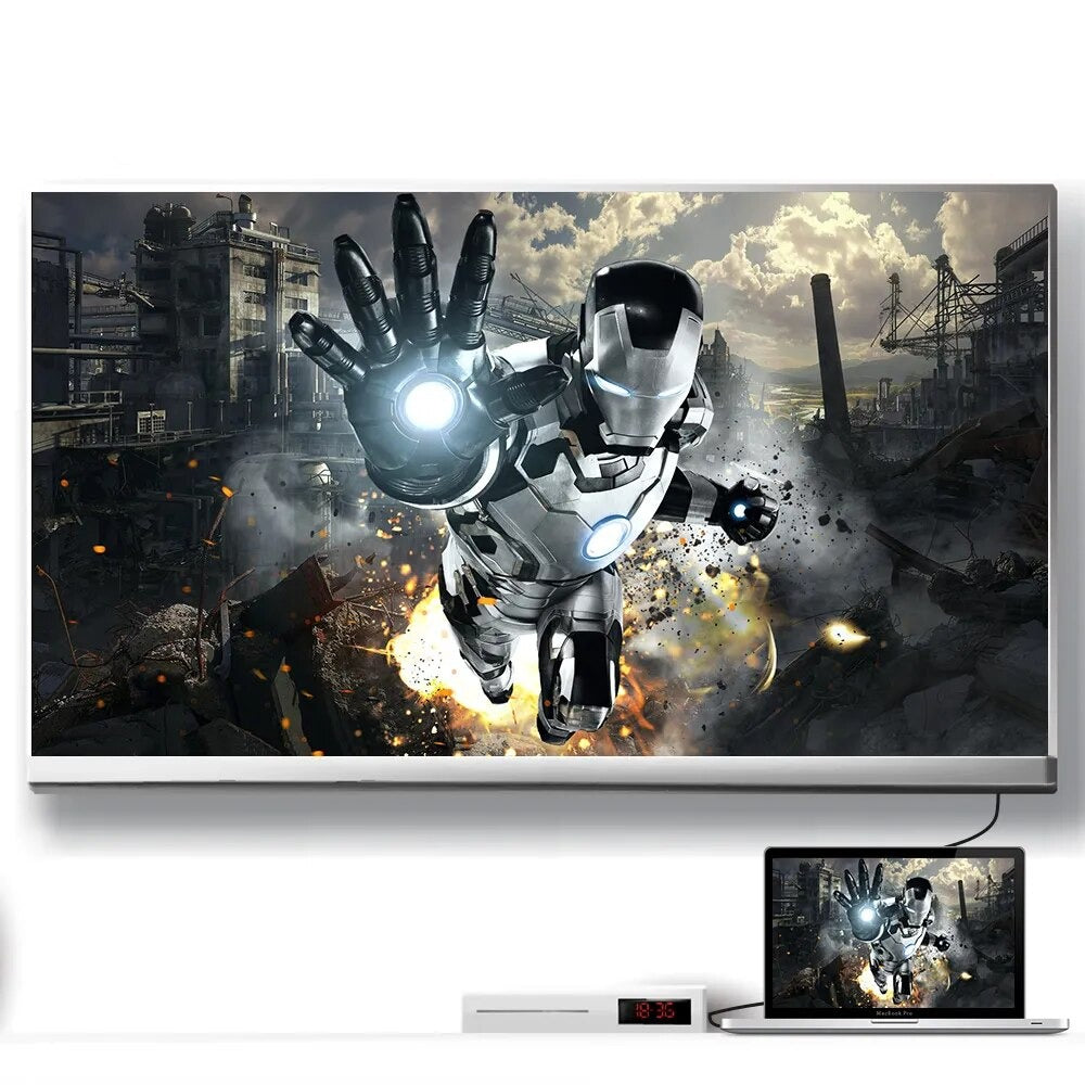 כבל DVI ל-HDMI דו כיווני באיכות גבוהה , כבל וידאו מבית סמארטקום . מתאים לשימוש כ DVI hdmi כבלים מתאמים .