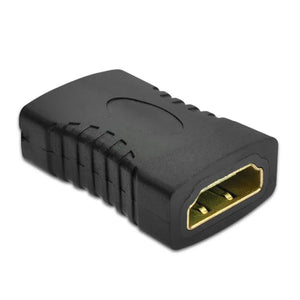 מתאם\מאריך HDMI נקבה לנקבה לחיבור של שני כבלים\מחברים של HDMI אחד לשני. , מתאם וידאו מבית סמארטקום . מתאים לשימוש כ hdmi .