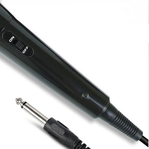 מיקרופון דינמי איכותי לקריוקי, הקלטות והופעות חיות עם כבל XLR ל-6.35 מ"מ - איכות סאונד גבוהה ביותר, יציבות והתקנה פשוטה לתוצאות מושלמות , מיקרופון מבית סמארטקום . מתאים לשימוש כ מיקרופון .