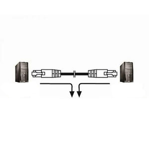 כבל רשת מחבר 8 גידים למחבר 8 גידים , כבל רשת מבית סמארטקום . מתאים לשימוש כ cable כבל רשת כבלים .