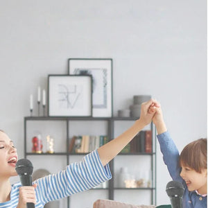 מיקרופון דינמי איכותי לקריוקי, הקלטות והופעות חיות עם כבל XLR ל-6.35 מ"מ - איכות סאונד גבוהה ביותר, יציבות והתקנה פשוטה לתוצאות מושלמות , מיקרופון מבית סמארטקום . מתאים לשימוש כ מיקרופון .