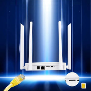 נתב רשת סלולארית עם תמיכה בכרטיס סים 4G LTE במהירות 150Mbps עם רשת אלחוטית בבית, תמיכה ב-3G ו-4G, נתב Wifi עם כניסת RJ45 WAN LAN ומודם אלחוטי, תומך עד 10 מכשירים מחוברים במקביל , ראוטר אלחוטי מבית סמארטקום . מתאים לשימוש כ נתבים אלחוטיים תקשורת .
