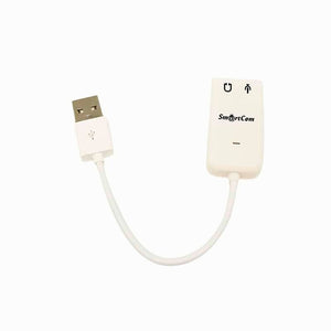מתאם USB לקול , מתאם אודיו מבית סמארטקום . מתאים לשימוש כ כבל USB כבלים מתאמים .