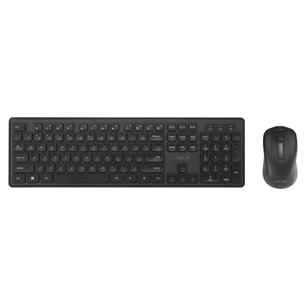 ASUS Wireless Keyboard and Mouse Set CW101 ⌨️🖱️ , סט אלחוטי מבית Asus . מתאים לשימוש כ .