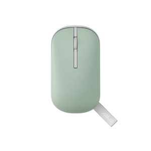 ASUS Marshmallow Mouse MD100 ירוק , עכבר אלחוטי מבית Asus . מתאים לשימוש כ .