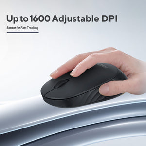 ASUS Bluetooth Silent Mouse MW105 , עכבר אלחוטי מבית Asus . מתאים לשימוש כ .