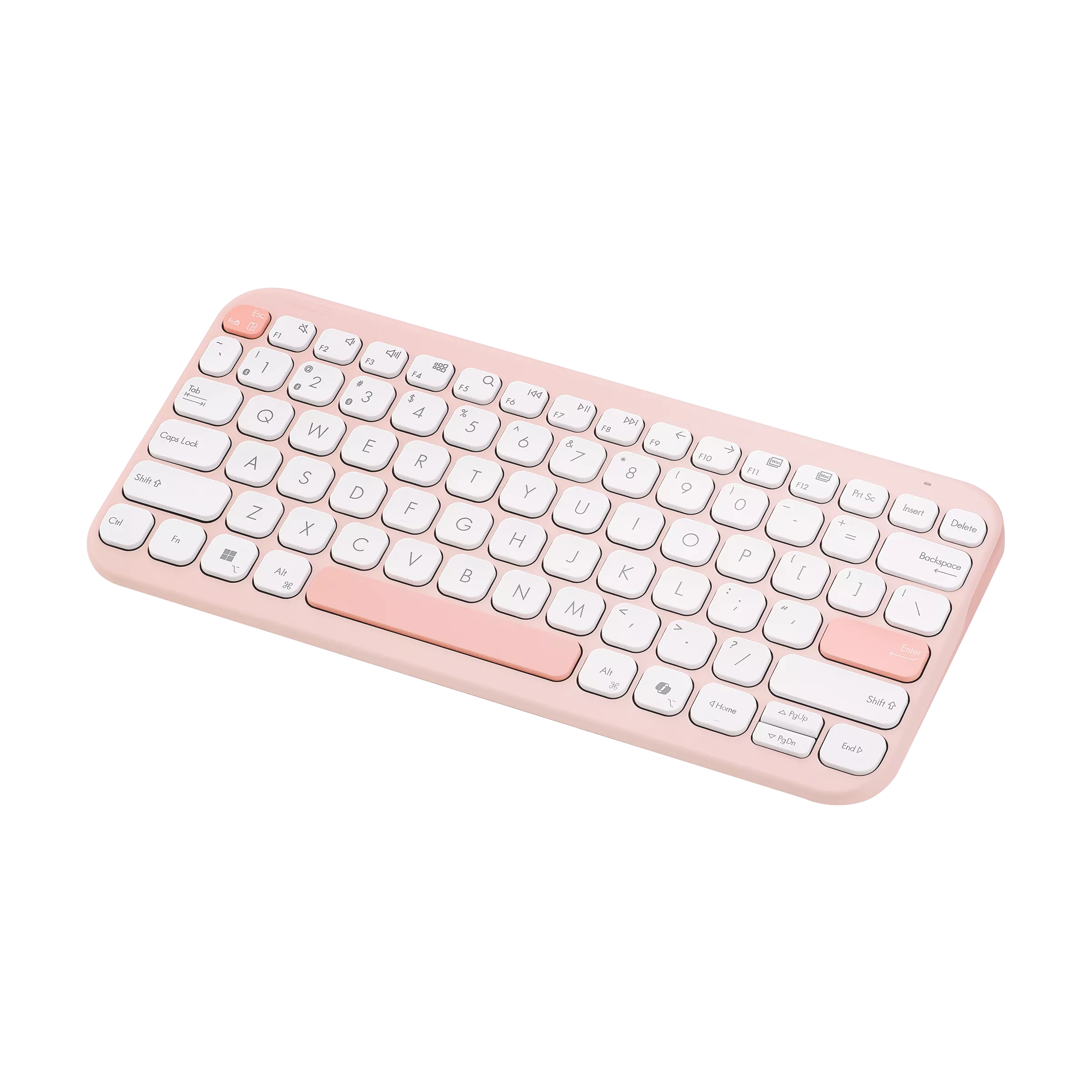 ASUS Marshmallow Keyboard KW100 , סט אלחוטי מבית Asus . מתאים לשימוש כ .