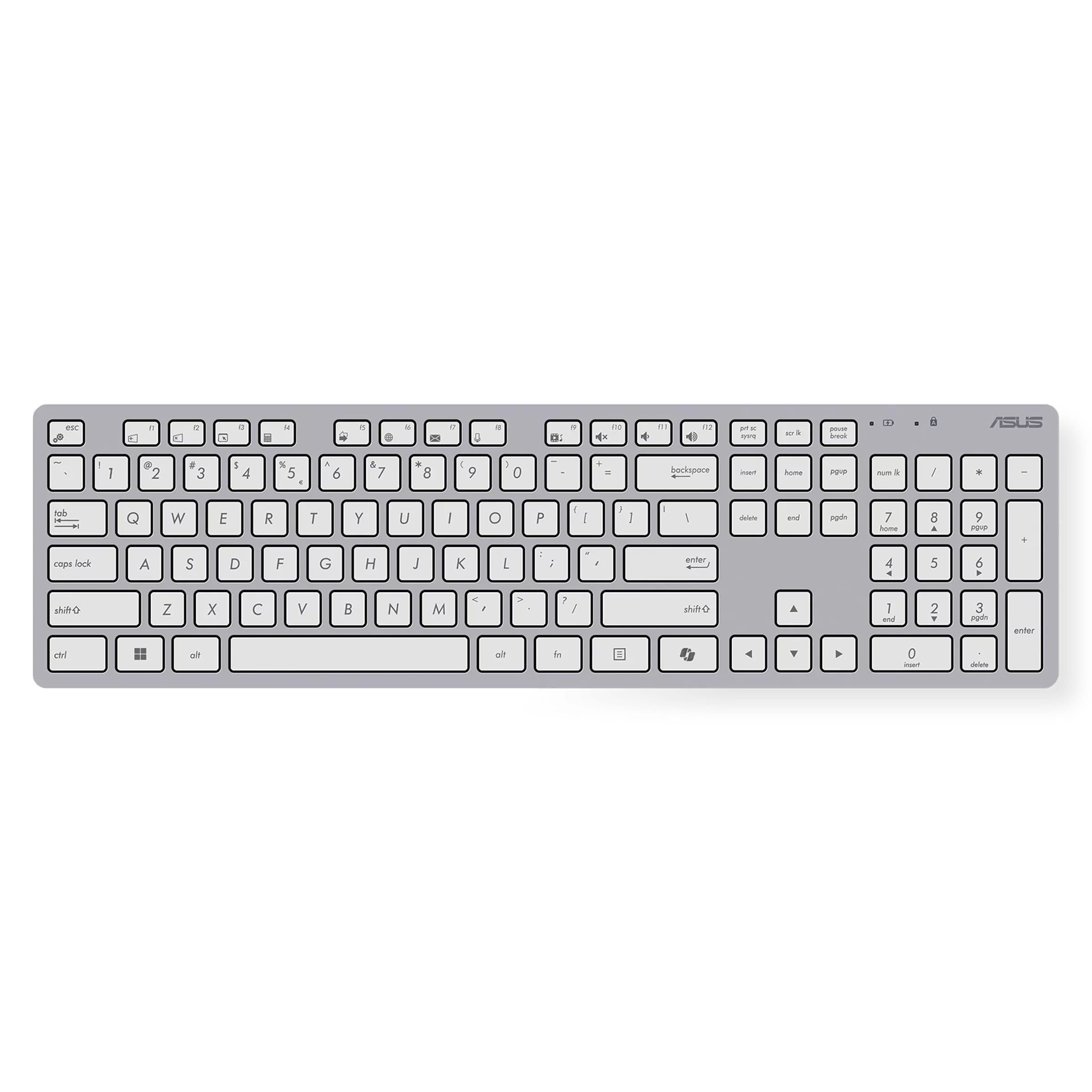 סט מקלדת ועכבר אלחוטיים ASUS W5000 , סט אלחוטי מבית Asus . מתאים לשימוש כ .