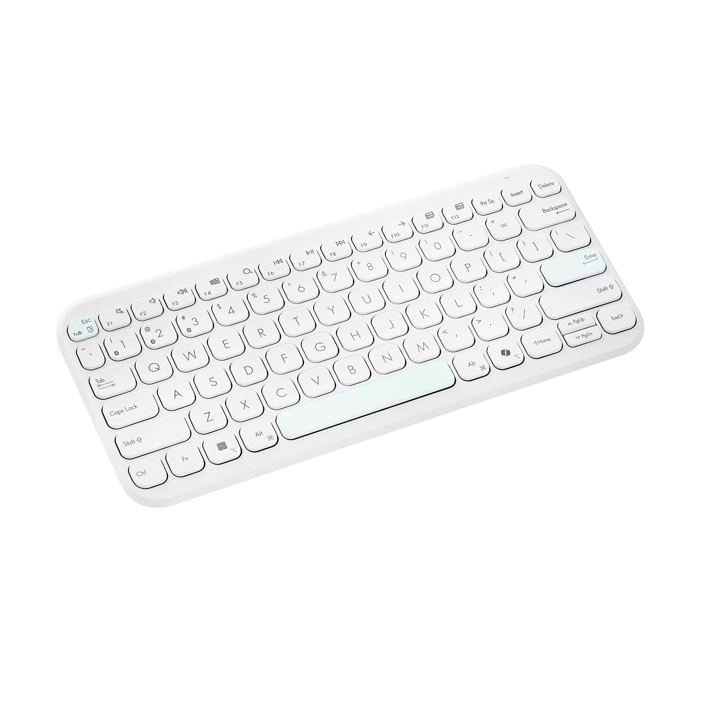 ASUS Marshmallow Keyboard KW100 , סט אלחוטי מבית Asus . מתאים לשימוש כ .