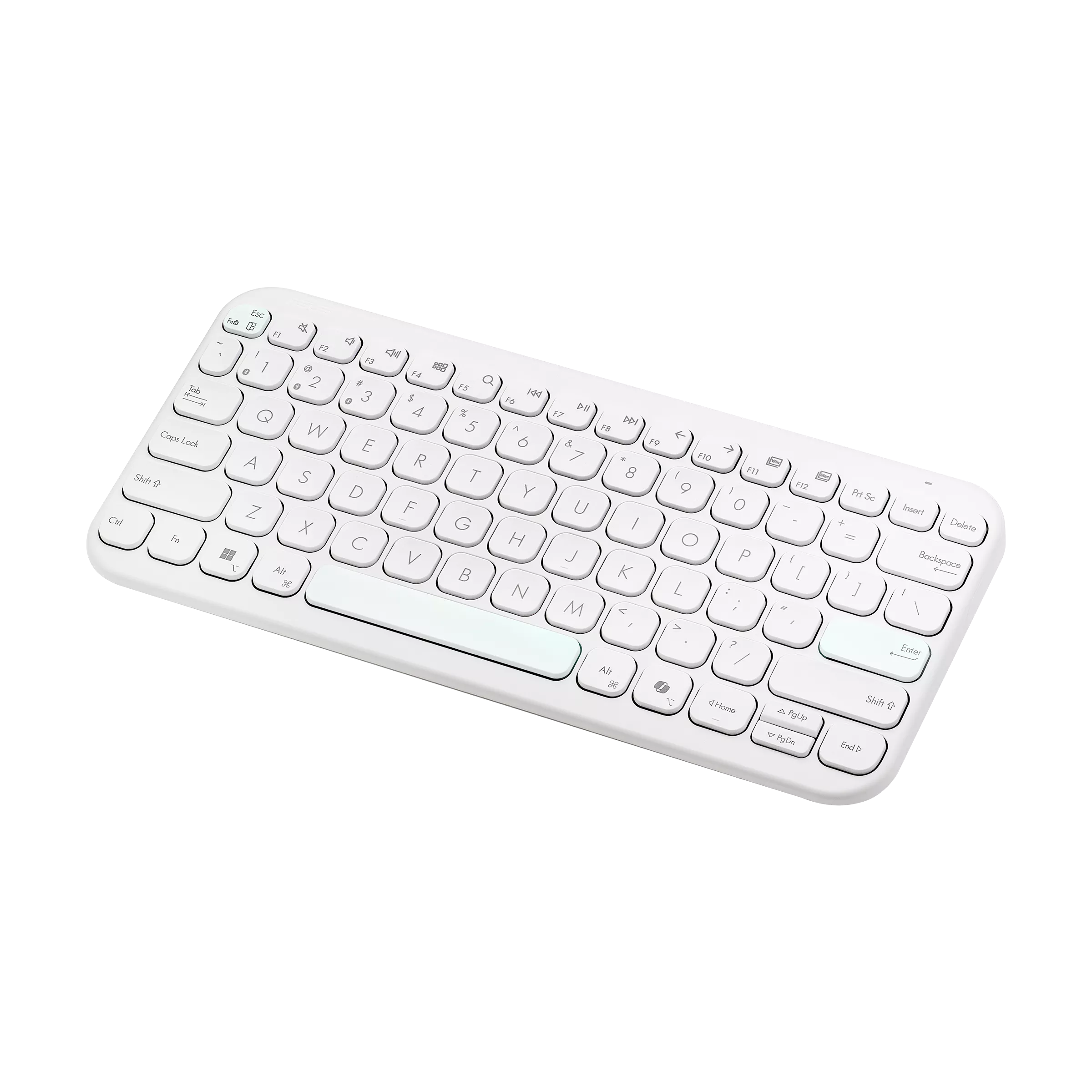 ASUS Marshmallow Keyboard KW100 , סט אלחוטי מבית Asus . מתאים לשימוש כ .