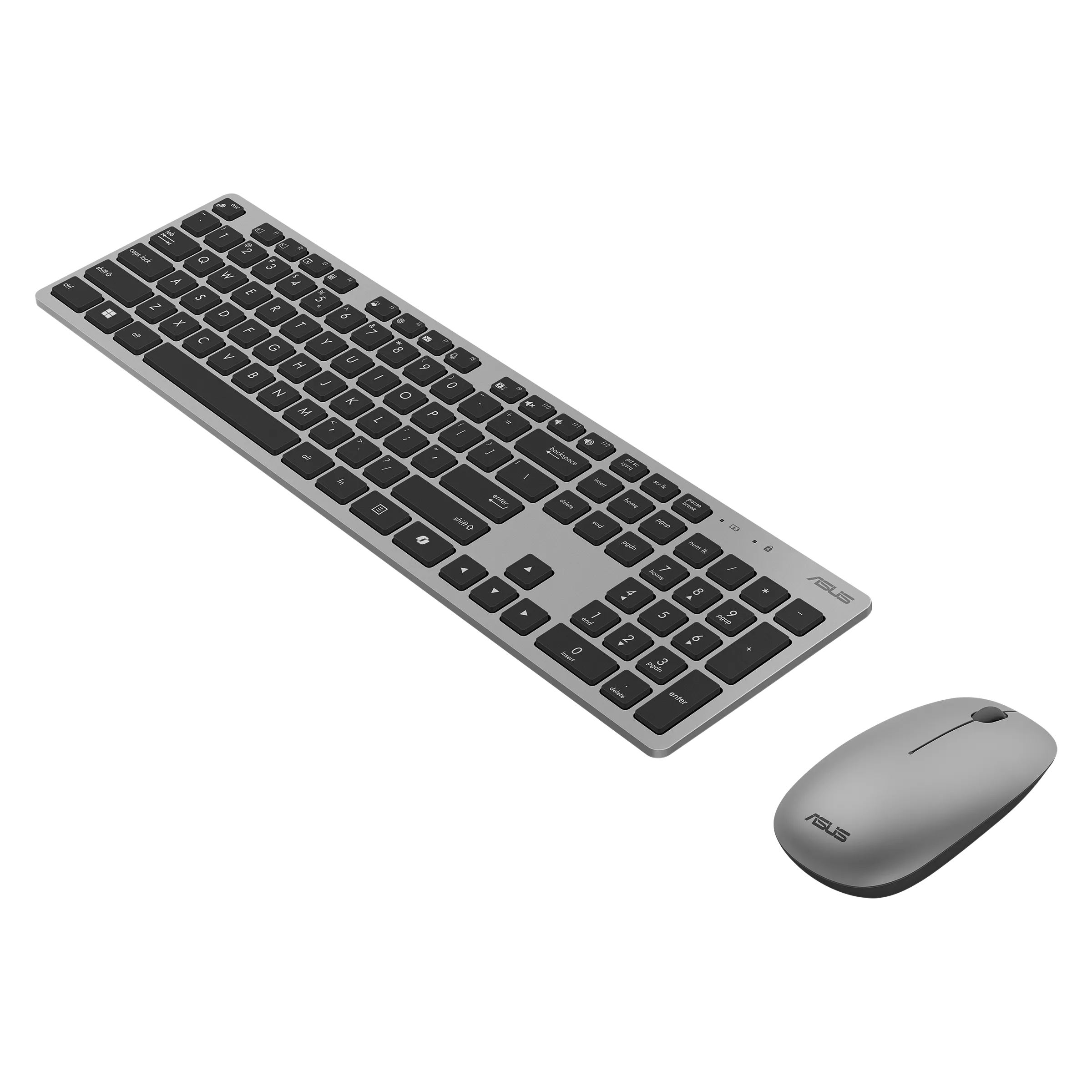 סט מקלדת ועכבר אלחוטיים ASUS W5000 , סט אלחוטי מבית Asus . מתאים לשימוש כ .
