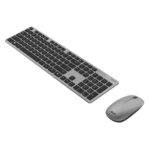 סט מקלדת ועכבר אלחוטיים ASUS W5000 , סט אלחוטי מבית Asus . מתאים לשימוש כ .
