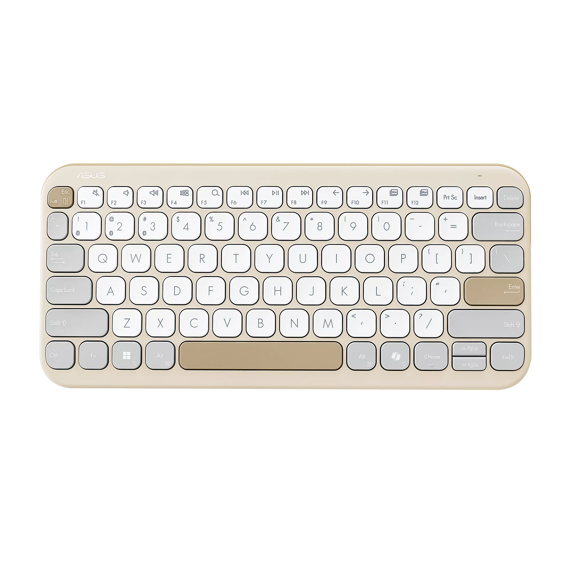 ASUS Marshmallow Keyboard KW100 , סט אלחוטי מבית Asus . מתאים לשימוש כ .