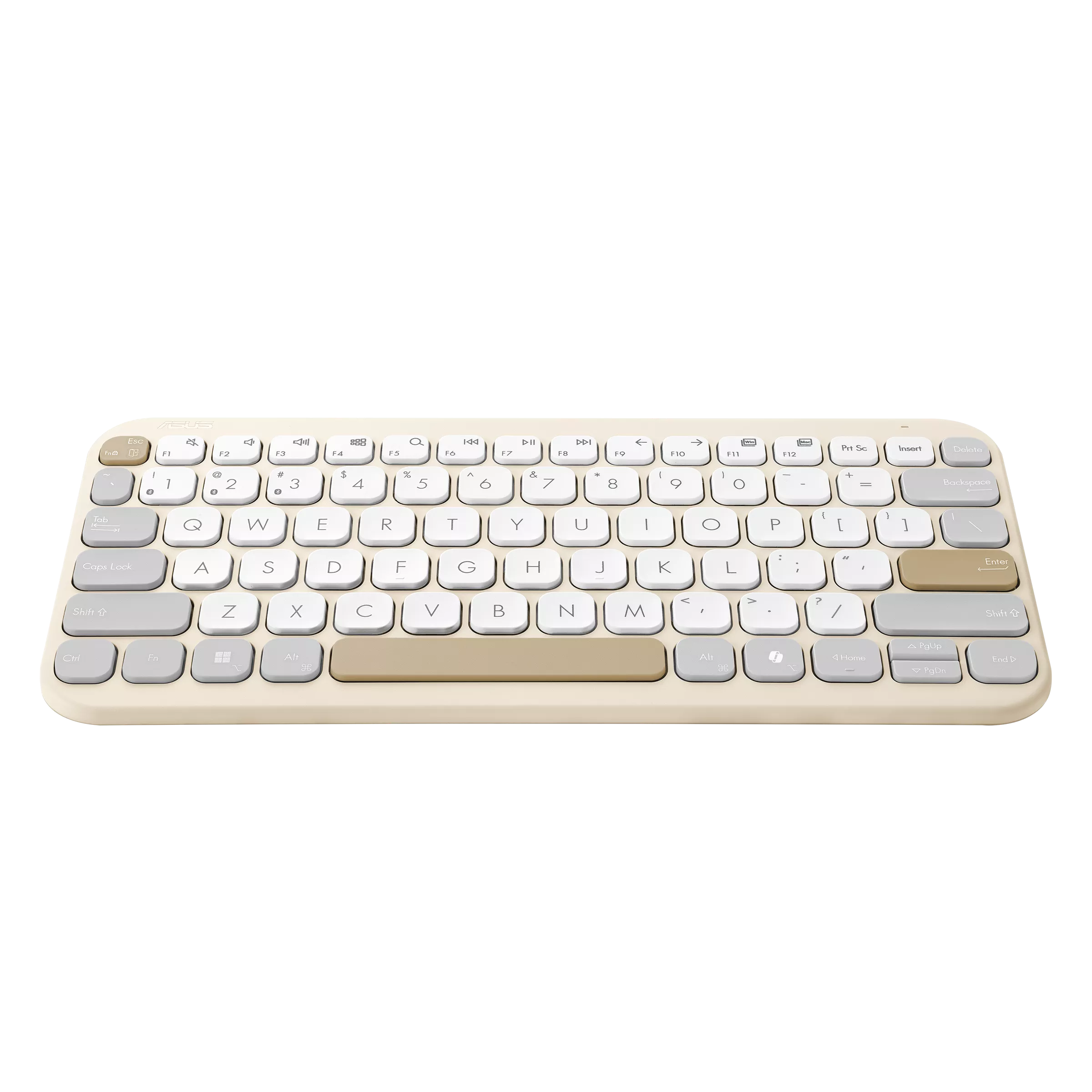 ASUS Marshmallow Keyboard KW100 , סט אלחוטי מבית Asus . מתאים לשימוש כ .