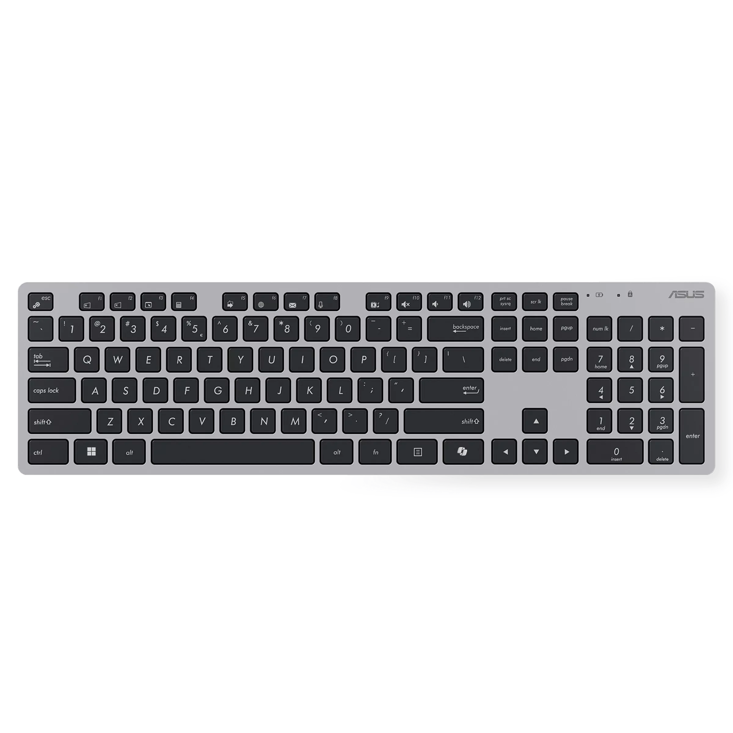 סט מקלדת ועכבר אלחוטיים ASUS W5000 , סט אלחוטי מבית Asus . מתאים לשימוש כ .