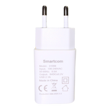 מטען ה-USB של SmartCom - טעינה מהירה ונוחה 📱⚡ , מטען לטלפון מבית סמארטקום . מתאים לשימוש כ 30% מטענים לבית .