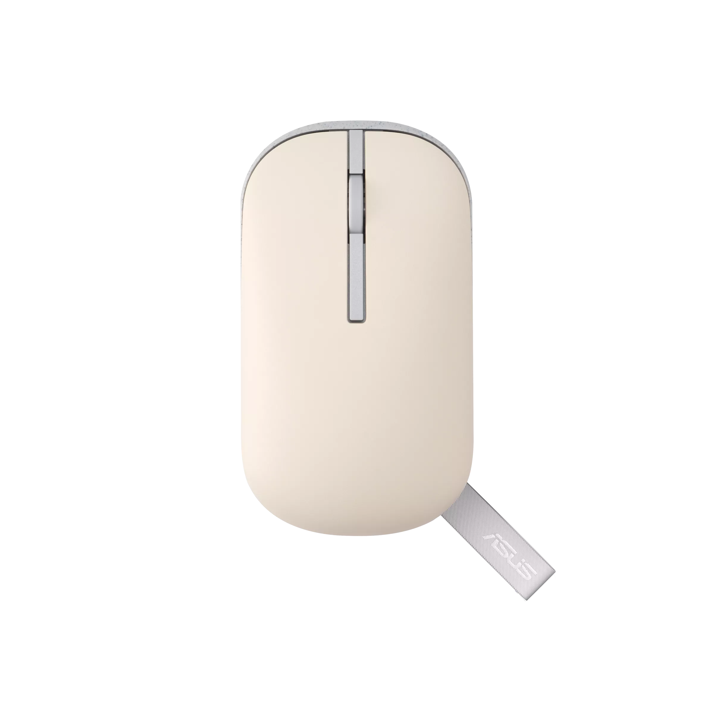 ASUS Marshmallow Mouse MD100 קרם , עכבר אלחוטי מבית Asus . מתאים לשימוש כ .