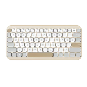ASUS Marshmallow Keyboard KW100 קרם , סט אלחוטי מבית Asus . מתאים לשימוש כ .