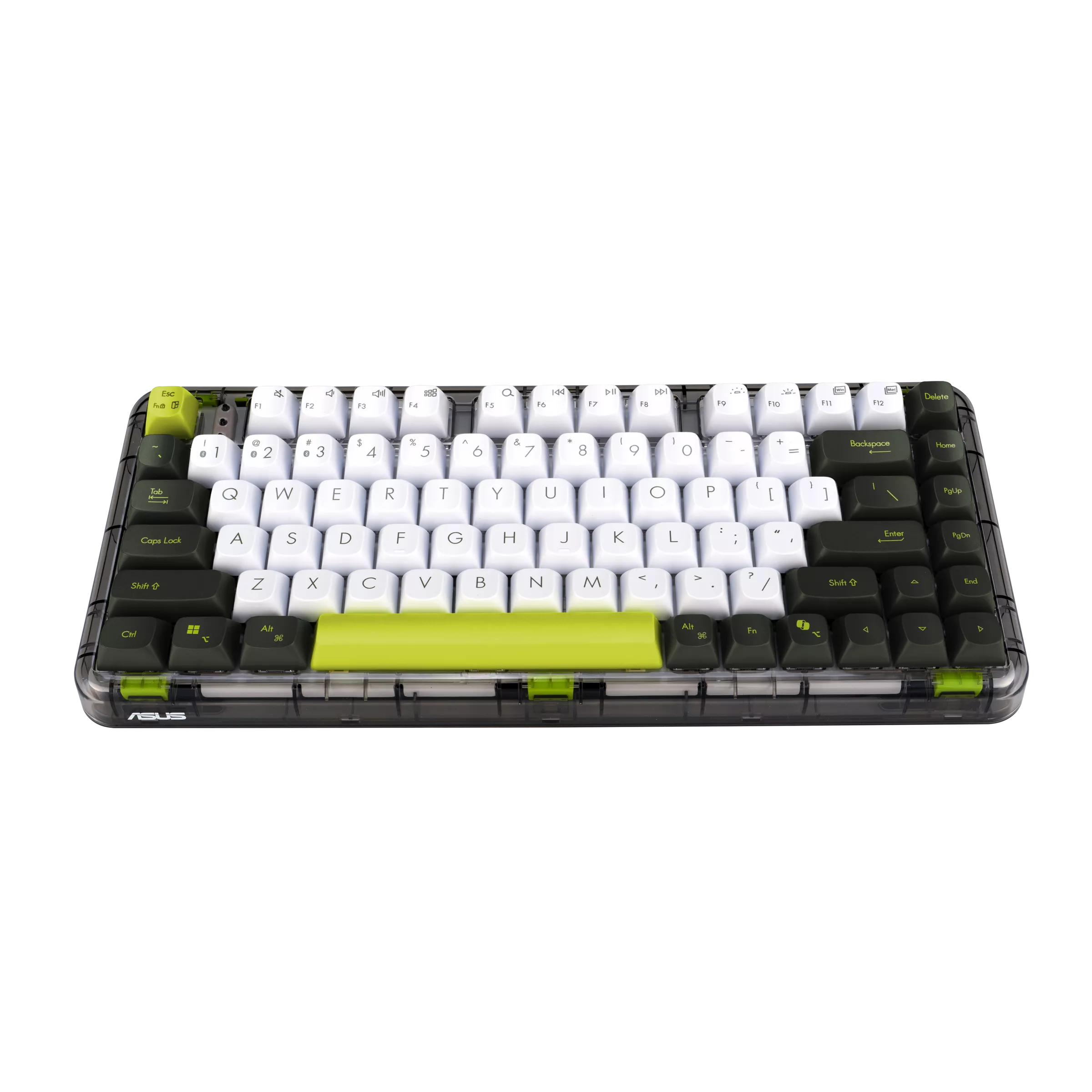 ASUS Jelly75 Keyboard KD201 לבן , סט אלחוטי מבית Asus . מתאים לשימוש כ .