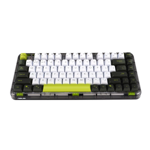 ASUS Jelly75 Keyboard KD201 לבן , סט אלחוטי מבית Asus . מתאים לשימוש כ .