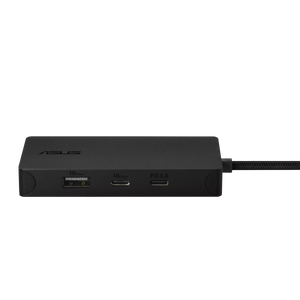 ASUS 4 in 1 USB-C Dock DC110 , תחנות עגינה מבית Asus . מתאים לשימוש כ .