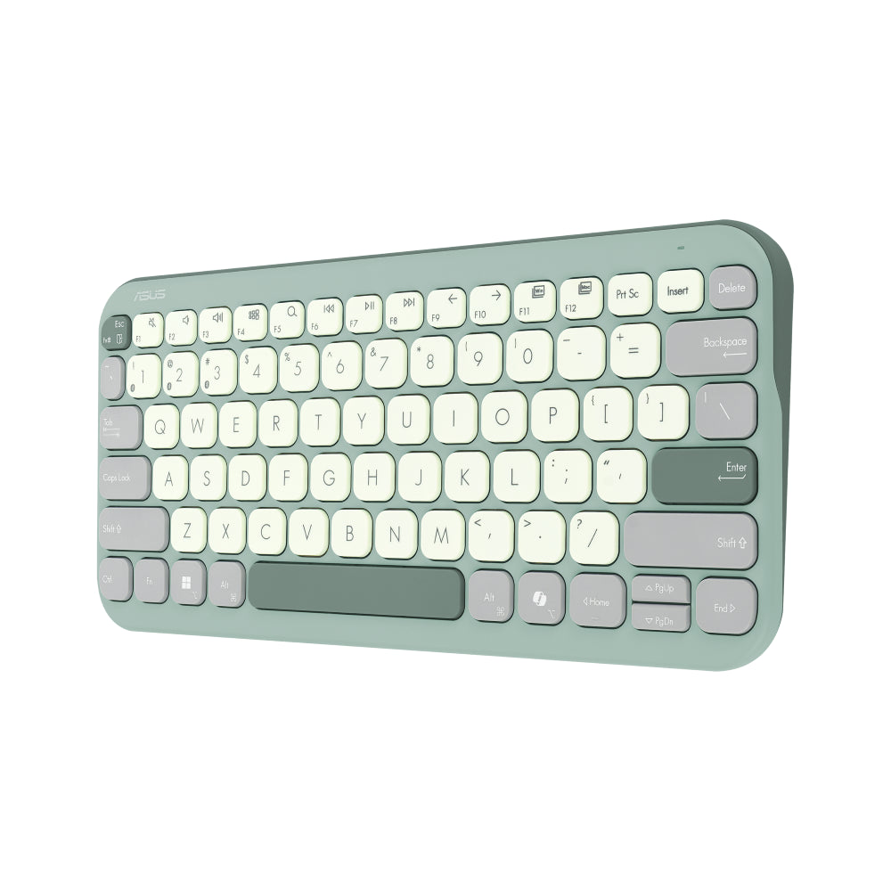 ASUS Marshmallow Keyboard KW100 , סט אלחוטי מבית Asus . מתאים לשימוש כ .