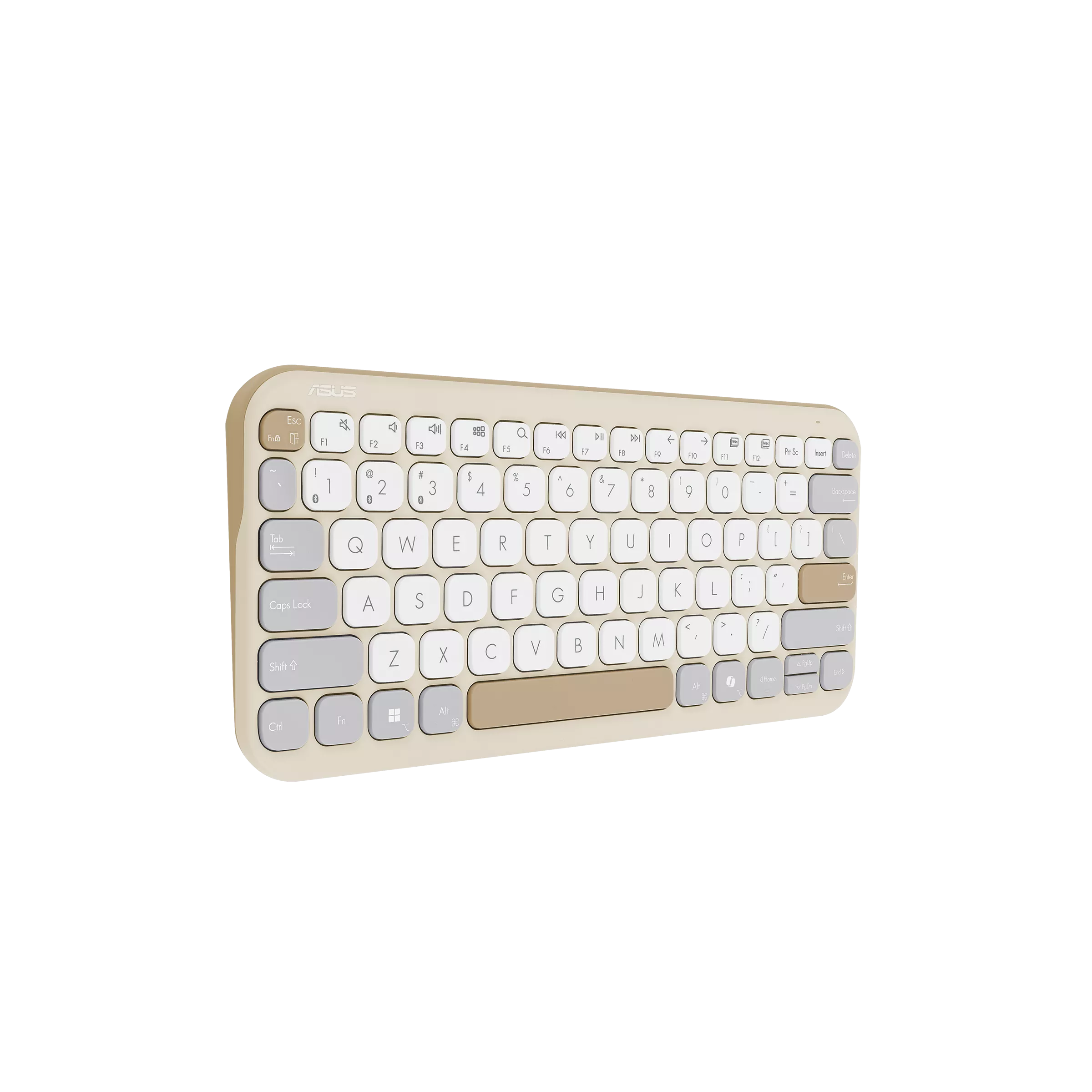 ASUS Marshmallow Keyboard KW100 , סט אלחוטי מבית Asus . מתאים לשימוש כ .