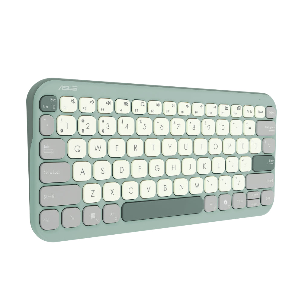 ASUS Marshmallow Keyboard KW100 , סט אלחוטי מבית Asus . מתאים לשימוש כ .