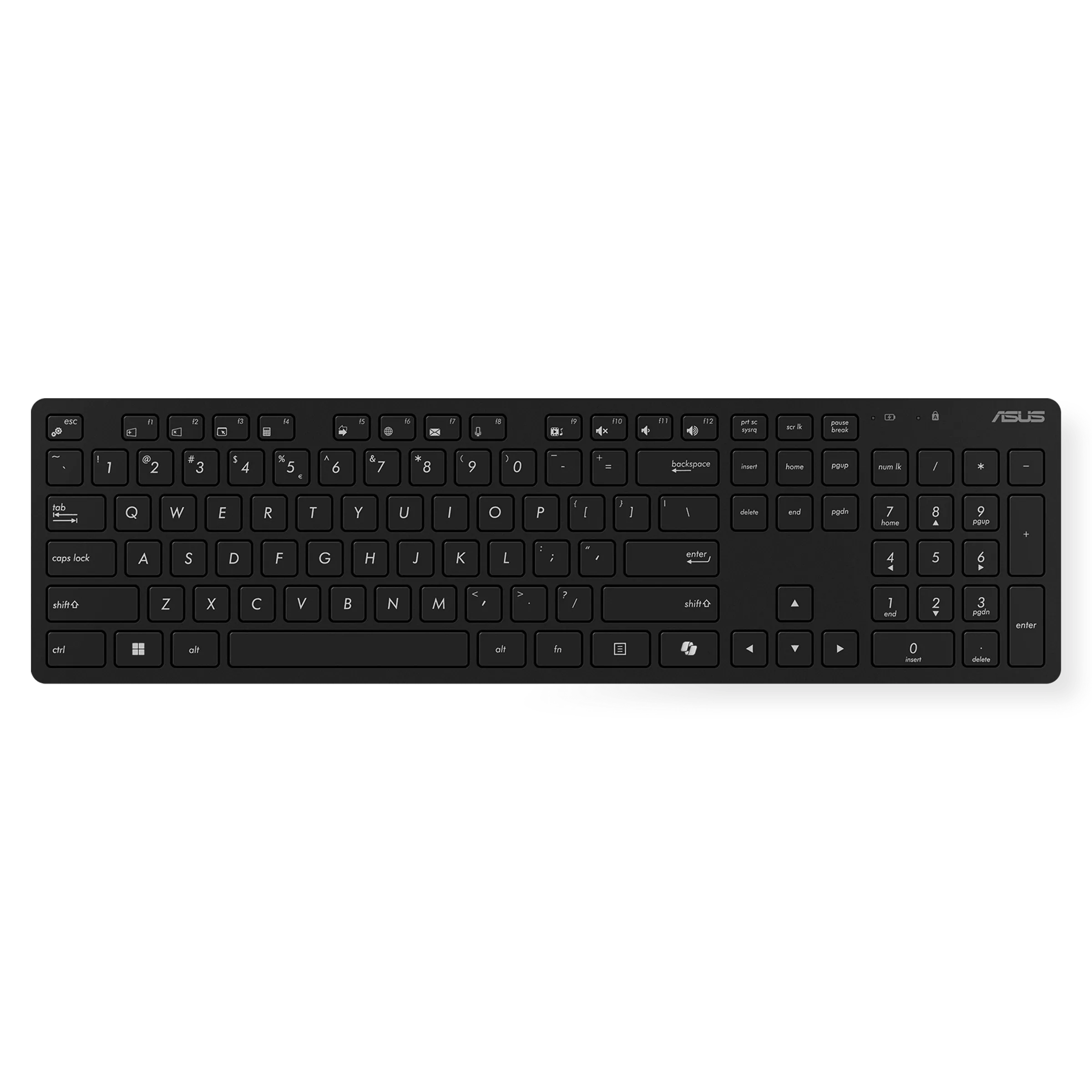 סט מקלדת ועכבר אלחוטיים ASUS W5000 , סט אלחוטי מבית Asus . מתאים לשימוש כ .