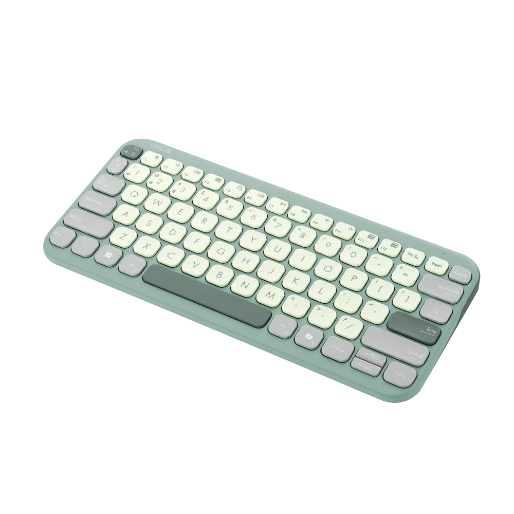 ASUS Marshmallow Keyboard KW100 , סט אלחוטי מבית Asus . מתאים לשימוש כ .