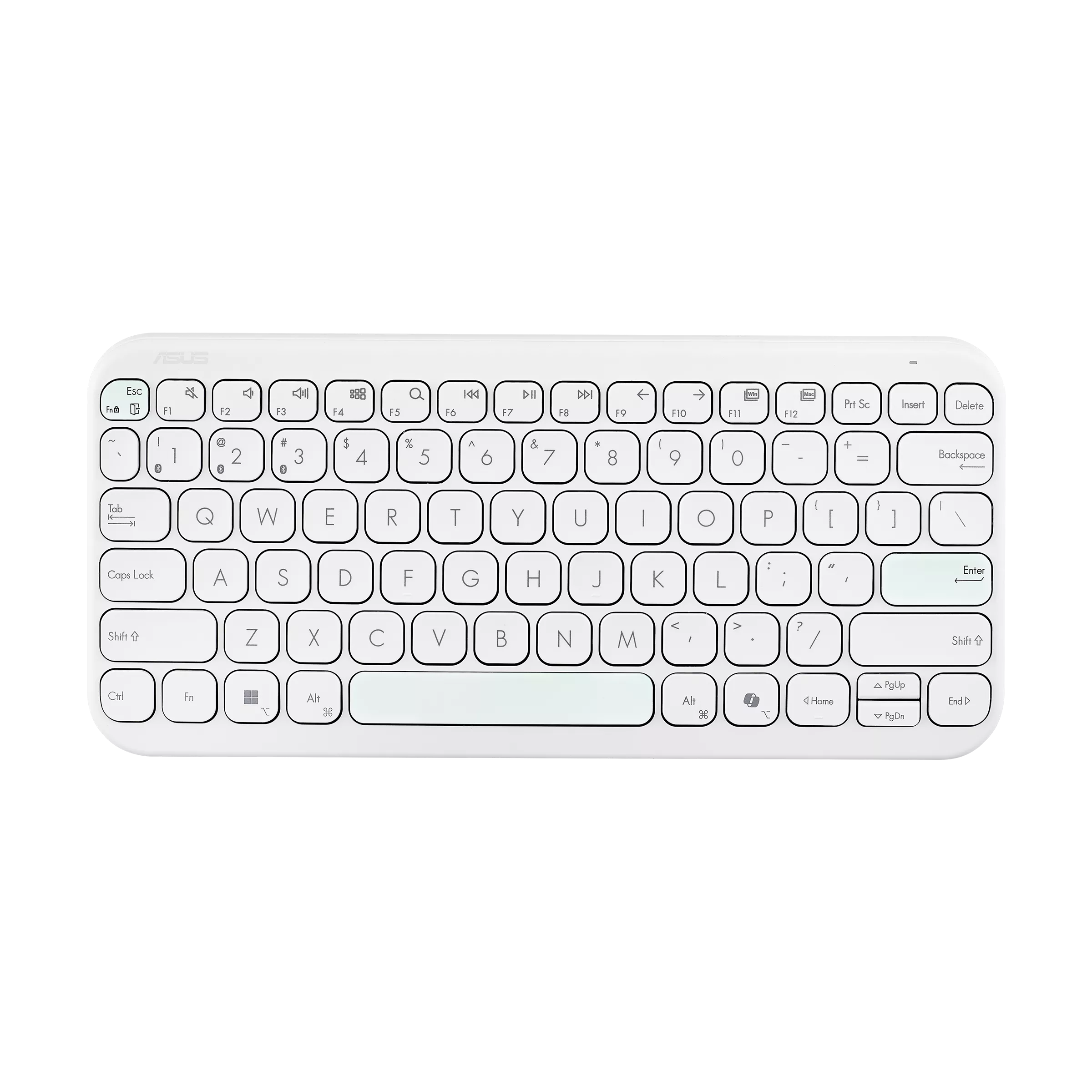 ASUS Marshmallow Keyboard KW100 , סט אלחוטי מבית Asus . מתאים לשימוש כ .