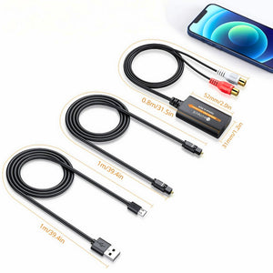 מתאם אודיו דיגיטלי לאנלוגי 24bit/192Khz – ממיר SPDIF אופטי Toslink ל-RCA עם DAC איכותי , מבית סמארטקום . מתאים לשימוש כ RCA אופטי מתאמים .