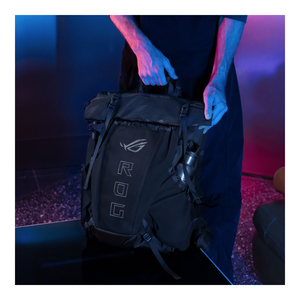 ROG Archer ErgoAir Gaming Backpack , תיקי גיימינג מבית Asus . מתאים לשימוש כ .