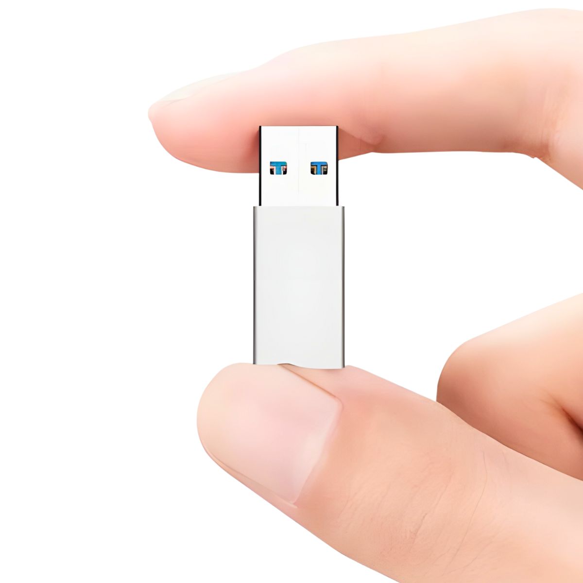 מתאם TYPE C נקבה - ל USB זכר , מתאם USB מבית סמארטקום . מתאים לשימוש כ Type c כבל USB מתאמים .