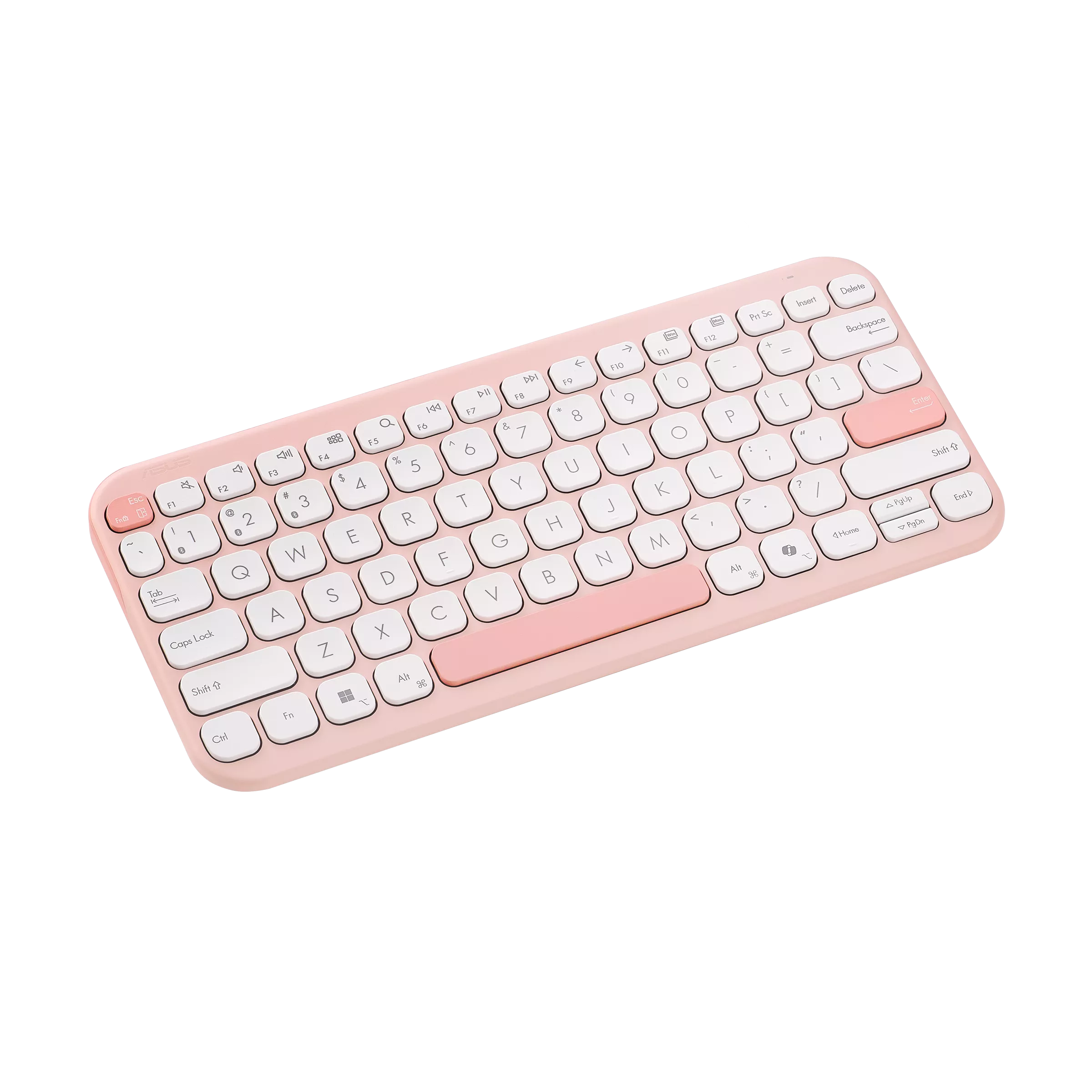 ASUS Marshmallow Keyboard KW100 , סט אלחוטי מבית Asus . מתאים לשימוש כ .