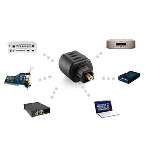 ממיר אופטי קטן: נקבה 3.5 מ"מ לזכר טוסלינק דיגיטלי לשמע איכותי - שמע מרשים בכל התקני האודיו! , מתאם אודיו מבית סמארטקום . מתאים לשימוש כ אודיו אופטי מתאמים .