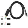 כבל Mini DP ל HDMI ברזולוציה 4K או 1080P מושלם למקבוק פרו, איר ומיני - חויית צפייה ללא פשרות