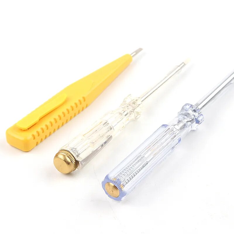 מבחן חשמלי דיגיטלי (טסטר) AC/DC 12-250V עם מברג ואור LED לזיהוי מתח חשמלי - כלי חשמלאי למדוד ולזהות מתח בקלות ובבטחה בפרוייקטים הביתיים והמקצועיים שלכם , מברג טסטר מבית סמארטקום . מתאים לשימוש כ כלי עבודה .