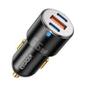 מטען מהיר 100W QC PD 3.0 USB Type C ל- iPhone 14, לטאבלטים של Samsung ועוד 66W , מטען לרכב מבית סמארטקום . מתאים לשימוש כ מטענים לרכב .