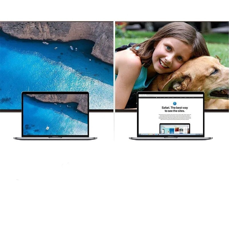 ממיר קצר ויעיל: ממיר DisplayPort 4K ל HDMI DP זכר ל HD נקבה, למחשבים, מסכים, טלוויזיות ועוד. , מתאם וידאו מבית סמארטקום . מתאים לשימוש כ DP hdmi מתאמים .