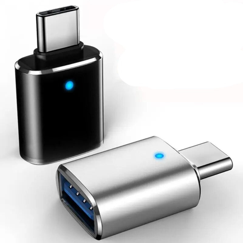 מתאם OTG Type C מהיר - חיבור אחסום ומכשירים לטלפון הנייד , מתאם USB מבית סמארטקום . מתאים לשימוש כ מתאמים ציוד נלווה לטלפונים .