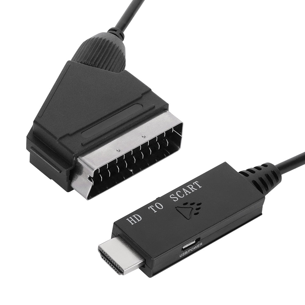שדרגו את חוויית הצפייה שלכם עם כבל ממיר בין HDMI ל Scart - עם פלט וידאו ברור ואיכותי הממיר מאפשר שמע משופר לנגן הוידאו שלכם , כבל וידאו מבית סמארטקום . מתאים לשימוש כ hdmi כבלים .