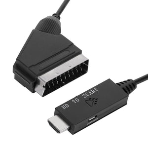 שדרגו את חוויית הצפייה שלכם עם כבל ממיר בין HDMI ל Scart - עם פלט וידאו ברור ואיכותי הממיר מאפשר שמע משופר לנגן הוידאו שלכם , כבל וידאו מבית סמארטקום . מתאים לשימוש כ hdmi כבלים .