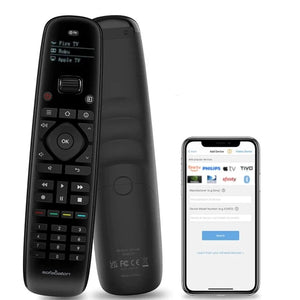 שלט חכם לכל המכשירים בביתכם עם הגדרה באפליקציה, תצוגת OLED ועם תמיכה באינפרא-רד ובלוטוס לשליטה מרחוק של עד 15 מכשירים במקביל , שלט לטלויזיה מבית סמארטקום . מתאים לשימוש כ שלט אוניברסלי שלט לטלויזיה .