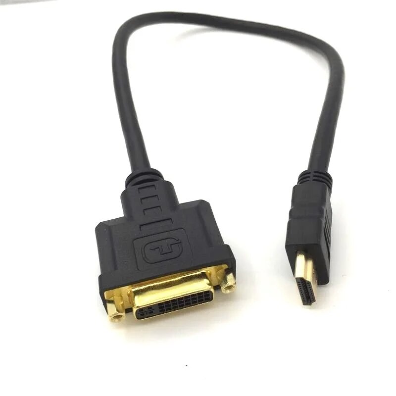 כבל ממיר מ HDM ל DVI 24+5 והפוך| זכר-נקבה כבל ממיר לווידאו למחשב, טלוויזיה, מסך LCD ועוד , מתאם וידאו מבית סמארטקום . מתאים לשימוש כ DVI hdmi כבלים מתאמים .