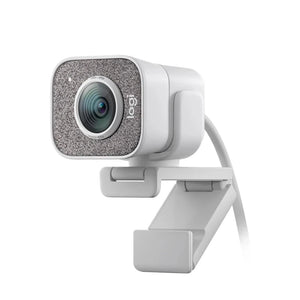 מצלמת רשת Logitech StreamCam Full HD 1080P / 60fps עם מיקרופון מובנה וטכנולוגיית פוקוס אוטומטי לבן , מצלמת רשת מבית סמארטקום . מתאים לשימוש כ מצלמת רשת .