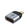 ממיר\מתאם 8K/4K 60Hz Type-C ל-USB 3.1/DP/Mini DP/VGA/HDMI-compatible/RJ45 - ממיר לוידאו USB ואינטרנט רב-תכליתי למכשירי סלולר ולמחשבים ניידים. Type-C ל HDMI , מתאם וידאו מבית סמארטקום . מתאים לשימוש כ מתאמים .